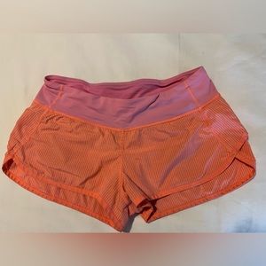 Womens Lululemon Speed Up Shorts Size 6